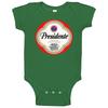 Presidente Beer Retro Brewery Logo Baby One Piece