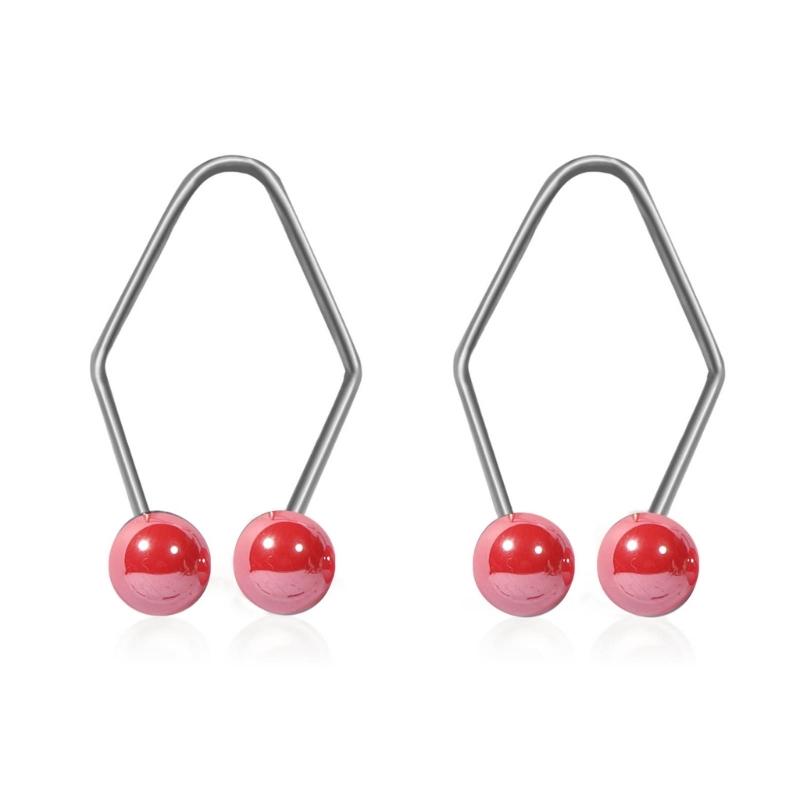 Stylish Lip Stud for Captivating Face Training Chic Lip Training Tool Dimple Maker for Fashion forward Individuals