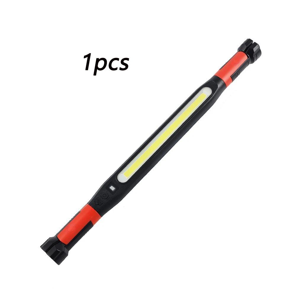 LED Magnetic Work Light Rechargeable Underhood Work Lamp with Hooks & Rotating Magnetic Base For Car Repairing Emergency