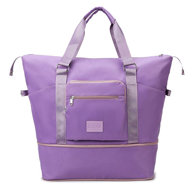 

Multi-functional, Expandable, Large-capacity Portable Travel Bag with Dry and Wet Separation, Sports Folding Fitness Bag with A Pull Handle