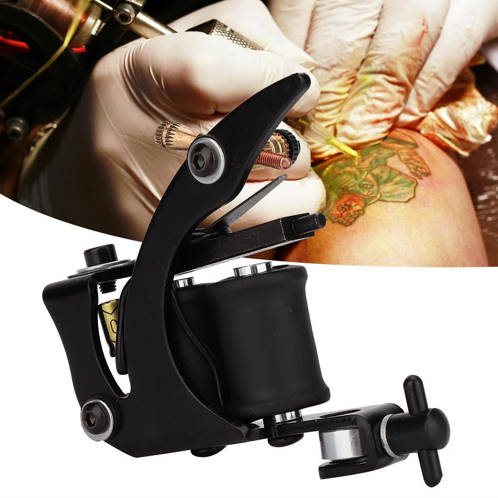 Professional Alloy Tattoo Machine Copper Coils Iron Shader Tattoo Machine Liner Gun