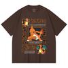 230 Gsm 100% Cotton Pokemon V5 Charmander Print Unisex Heavy Cotton T Shirt