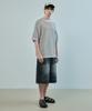 LOGSTORE Crew Neck Mesh Round Knit
