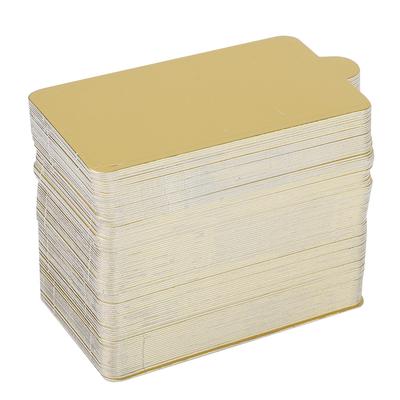100 PCS Mousse Cake Boards Gold Paper Cupcake Dessert Displays Tray Wedding Birthday Cake S