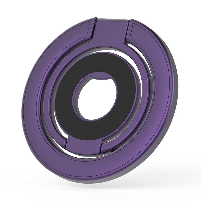 Ultra Thin Foldable Rotatable Double Sided Magsafe Magnetic Ring Holder Desktop Phone Stand