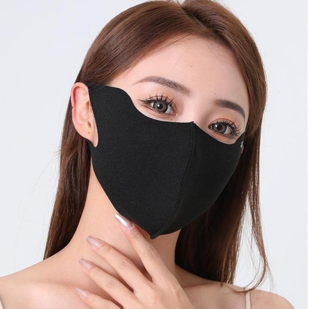 New Dralon Warm Mask Breathable Dustproof Face Veil Washable Face Mask Women
