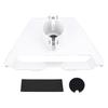 Universal Outdoor Antenna Mounting Bracket With Antislip Silicone Pads for Caravans Boats Motorhomes Secure Installation
