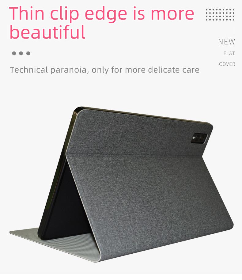 Blackview Tab11SE Leather Case: Multi-Angle Stand, Soft Shell Protective Cover for Tab11.