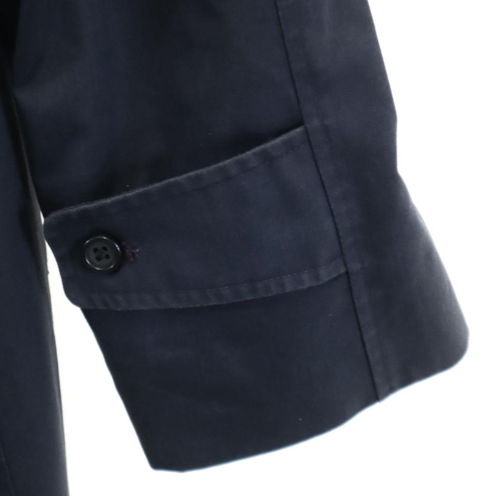 Aquascutum 80s Vintage Stainless Collar Coat Navy Men's Used