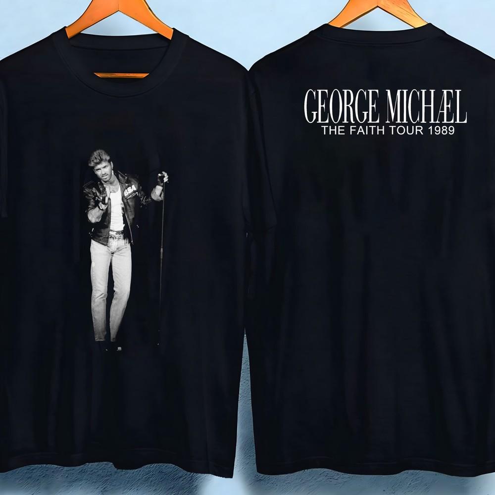 Chemise de Concert Vintage GEORGE MICHAEL Unisexe S235XL BL1.53 T-shirt Unisexe