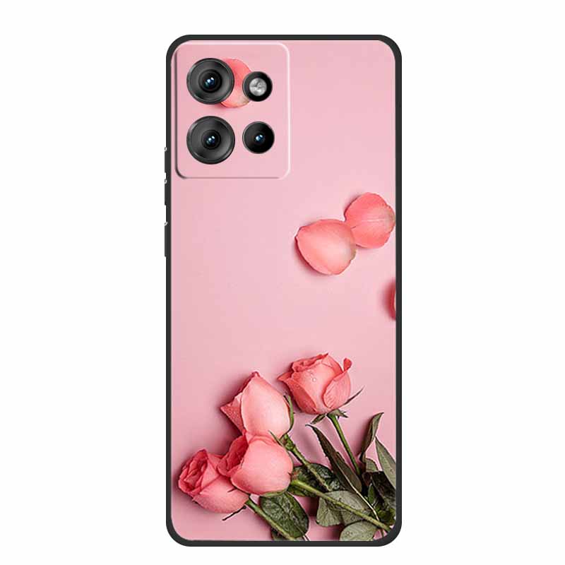 Phone Case For Motorola Edge 60 Neo Back Cover Case Shockproof Black TPU Silicone Soft Funda For Moto Edge 60 Neo Case Coque Bag