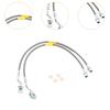 Professional Front Brake Lines Replacement Kit Stainless for 1500 2500 3500 HD Vehicle Upgrade