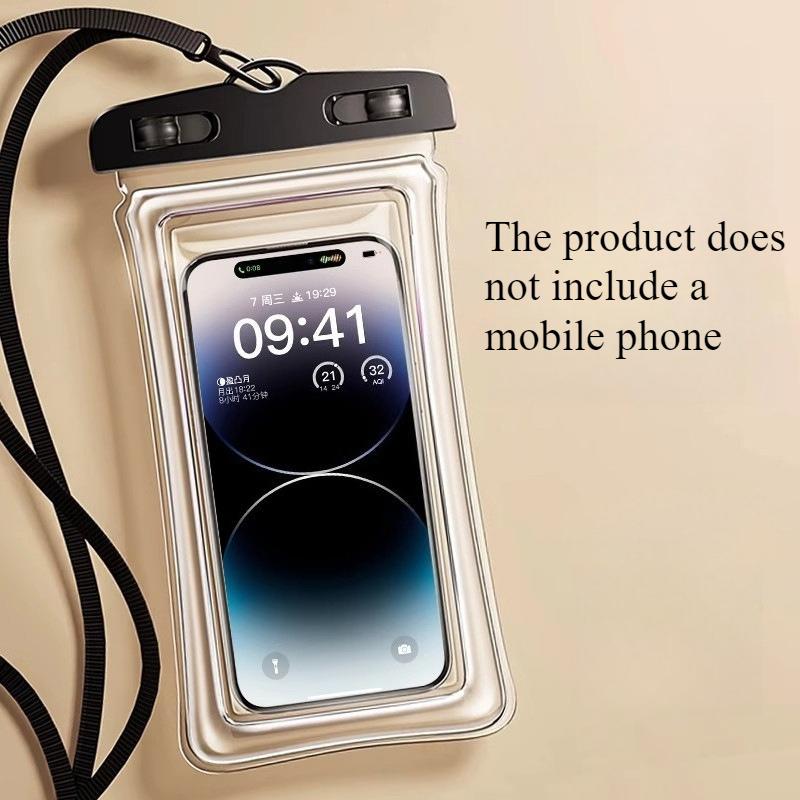 

A Protective Bag for Your Phone Designed for Beach Travel, This Case Features a Seal to Ensure Your Device Stays Safe And Dry чёрный