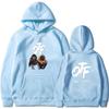 New men's and women's sweaters are fashionable and comfortable, casual printed fleece hoodies, popular spring and autumn clothes for street parties