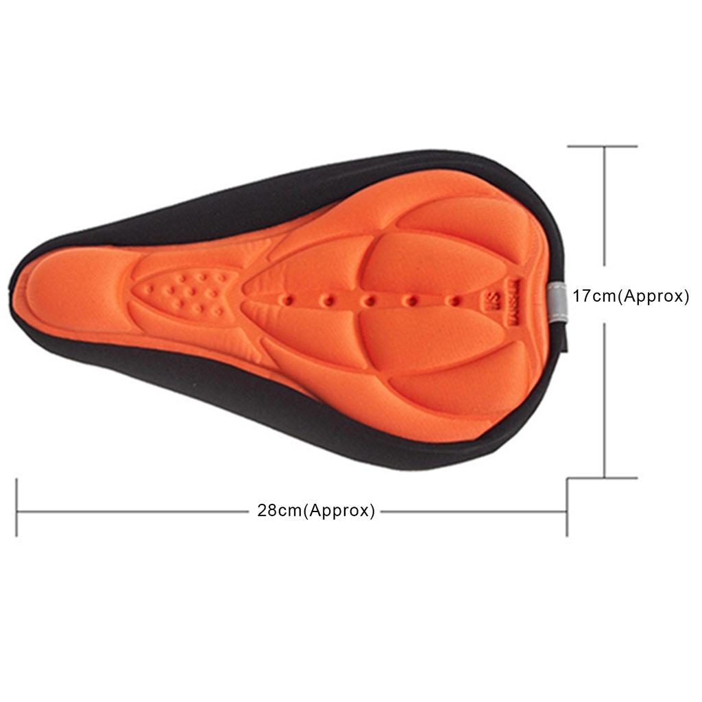 Soft and Comfortable 3D Pad MTB Bike Bicycle Seat Cover Cushion Cycling Bike Seat Cushion