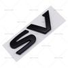 Suitable for Land Rover modified car logo SV rear trunk logo SR car sticker side sticker car sticker emblem pzce3