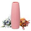 Diamond Design Flower Pot Imitation Ceramic Flower Arrangement New Flower Vase  Home Decoration