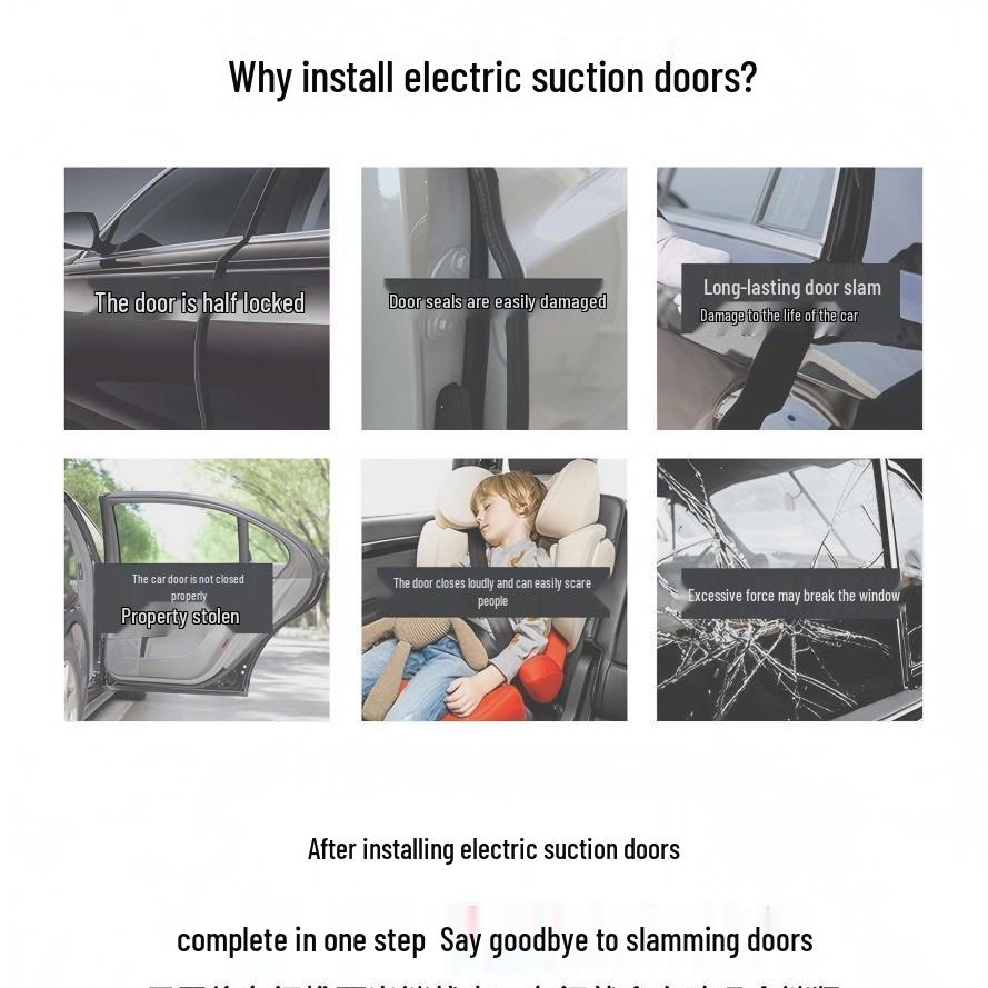 ChangAn CS75/UNI-Z/Qiyuan Q07 Smart Electric Suction Door Lock System