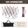 Foldable Spider Leg Workbench Telescopic Tripod Portable Folding Workstand Sawhorse No Assembly for Construction Site Carpentry