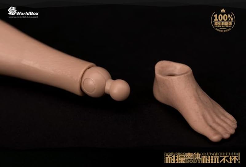 WorldBox AT012 Munage Man Scale Action Figure with Menstrual Parts and Clothes Not [TOYBARJAPAN] 1/6 (Head Included)
