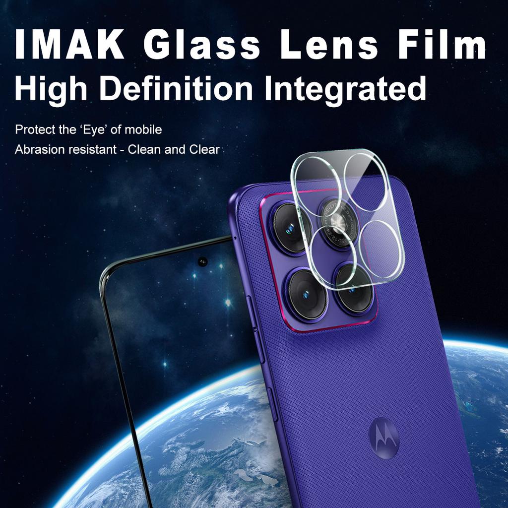 For Moto Edge 70 Fusion 5G Glass IMAK High Definition Integrated Thin Glass Lens Film