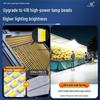 Solar LED Camping Lamp with Mobile Charging - Super Bright Outdoor Lighting for Night Market Stalls