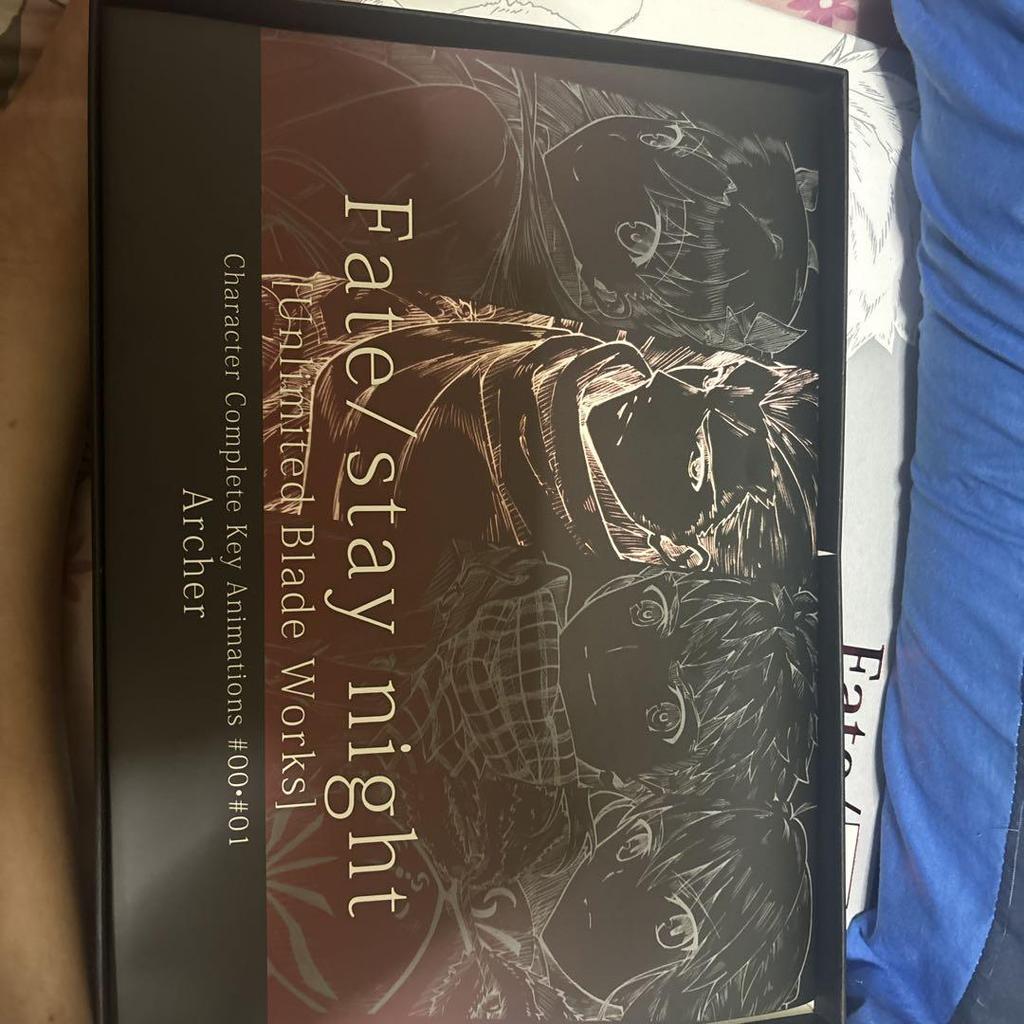 [USED] C87 Limited Fate/staynight UBW Original Art Collection 0010