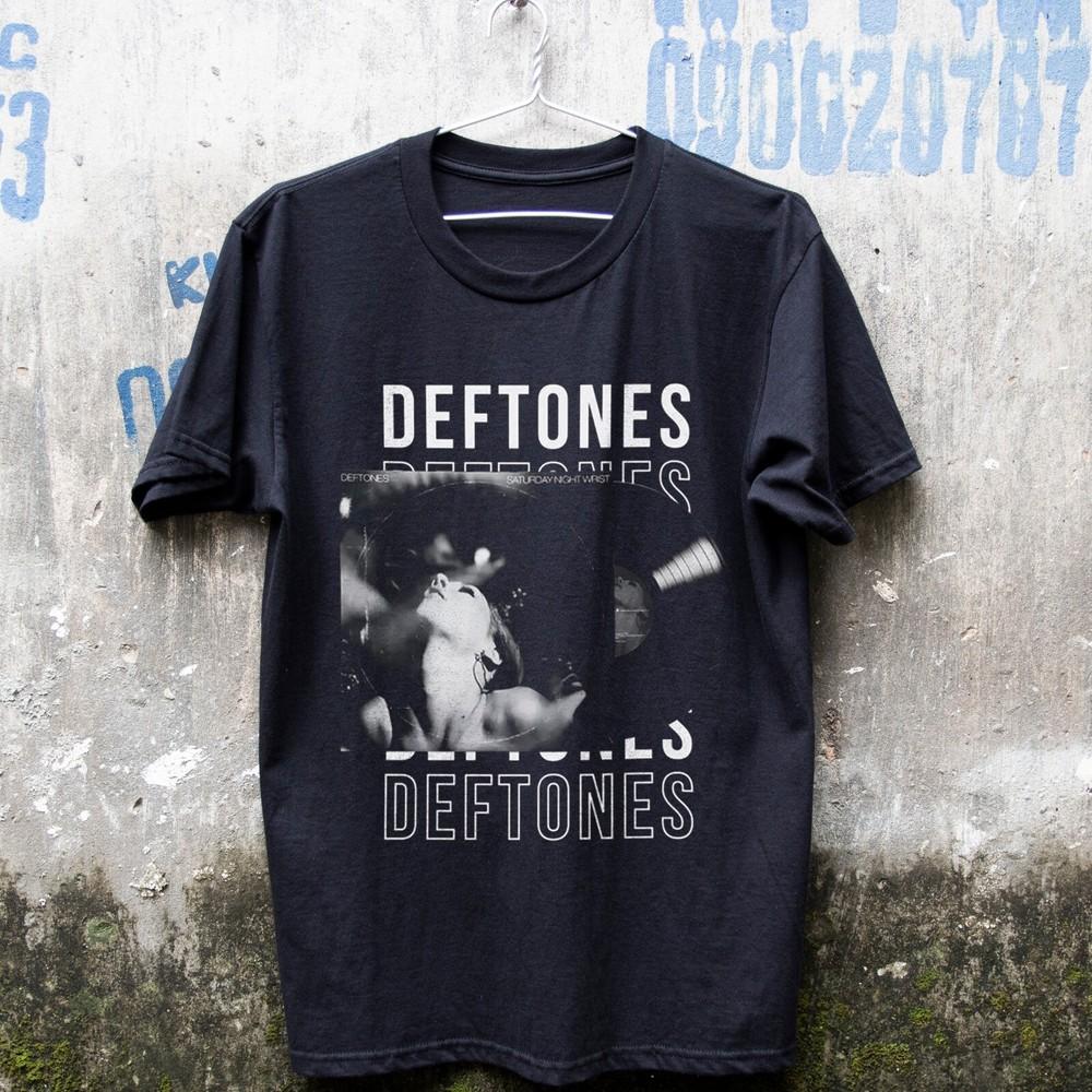 Deftones Shirt, Saturday Night Wrist Album Unisex Black T-shirt Size S-5XL Unisex T-Shirt M
