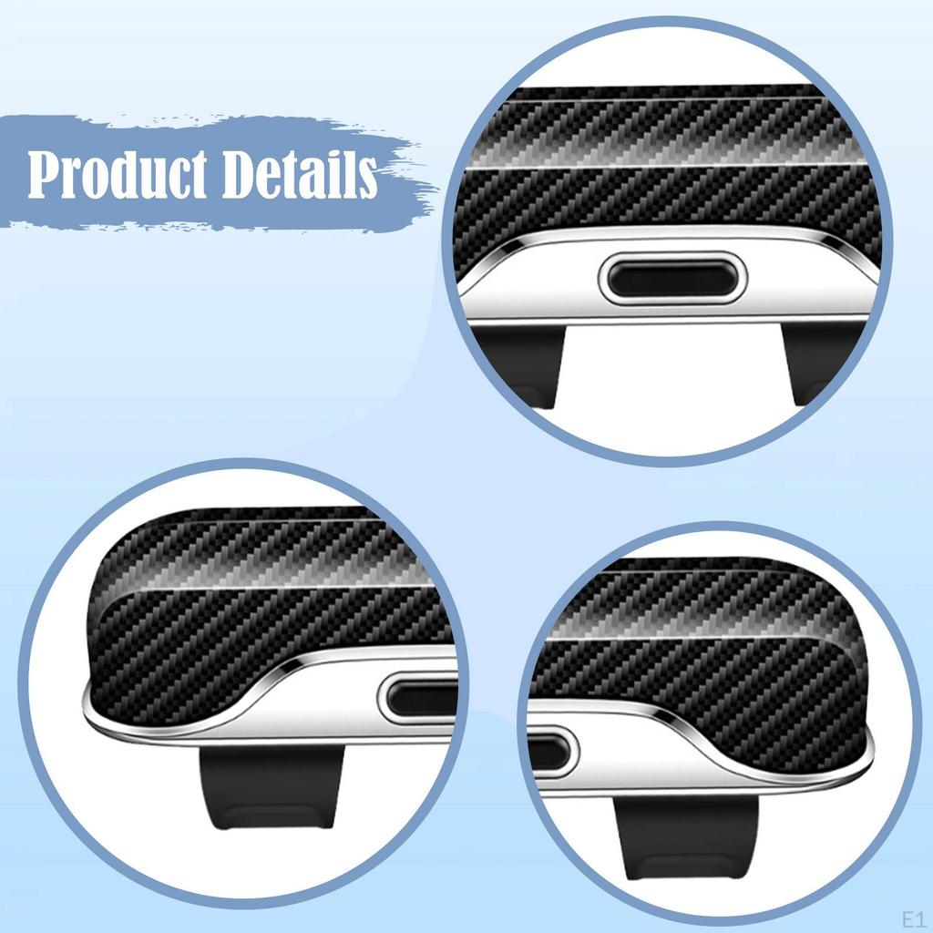 Sunglasses Holder for Car Visor Box Convenient Sun Organizer Space Saving Auto Glasses Case