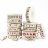10 Yards Christmas Ribbon Christmas Print Christmas Craft Ribbon  Holiday Decoration