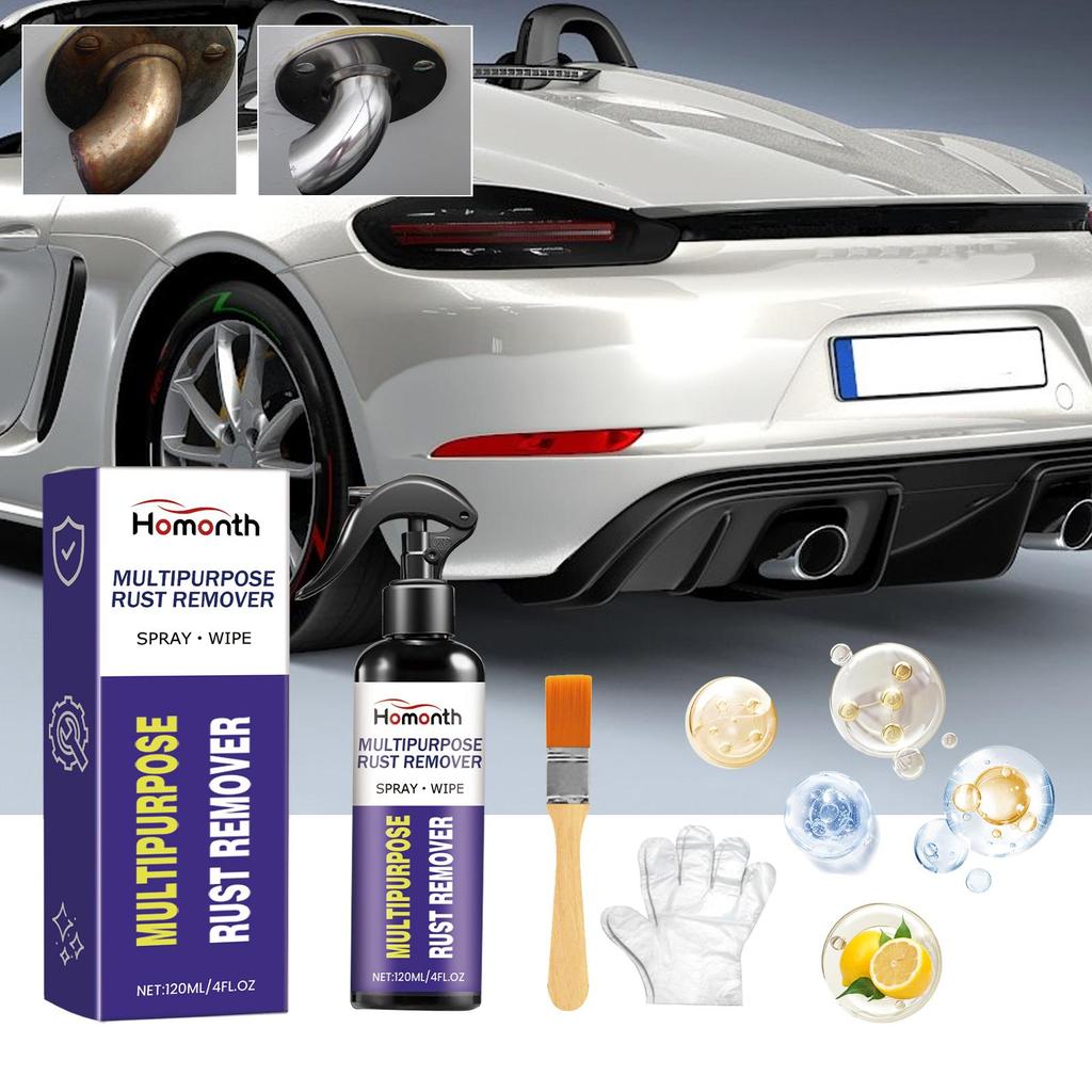 120ml Car Metal Rust Remover Spray Metal Rust Preventive Oil Lubricant Cleaner Rust Looser Multi-Purpose Lubricant
