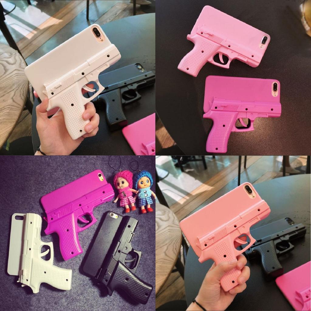 Neue spezielle einzigartige coole 3D-Pistolenform-Pistolenhülle für iPhone 7 Plus mit hochwertigen Materialien