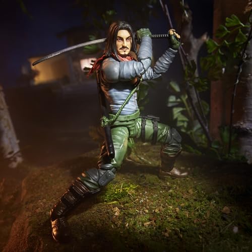 G.I. Joe Classified Series #174, Kyle Bud Jesso, Deluxe Collectible 6-Inch Samurai Action Figure with 19 Accessories