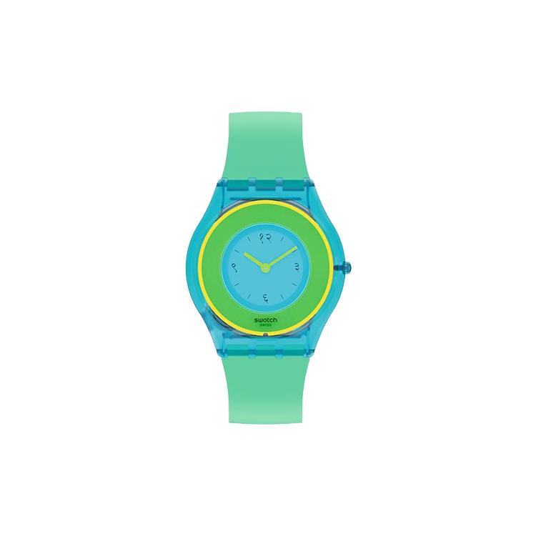 SWATCH Unisex Green Watch SS08Z100 SS08Z100 Blue Green