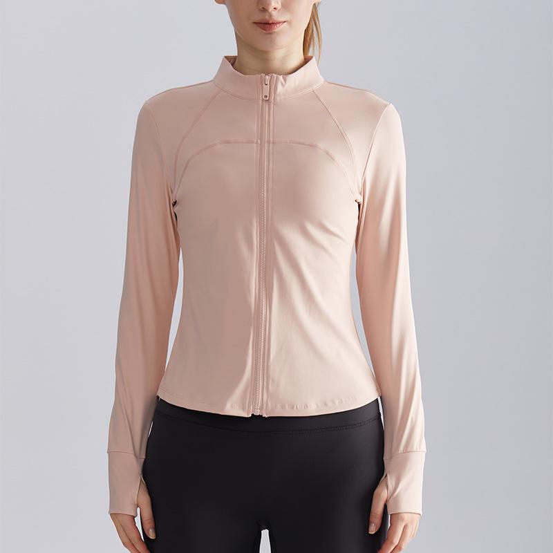 Triton Women s Slim Fit Antibacterial Stand Collar Jacket - Autumn/Winter Yoga Outerwear S