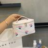 2026New Floral-patterned Fashion Handbag, Large-capacity Cosmetic Organizer, Portable and Stylish Toiletry Bag for Women
