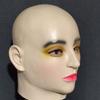 Realistic Bald Head Mask Men Halloween Party Cosplay Costume Accessory Latex Full