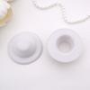 Mini Top Hat Diy Handmade Hat Mold Small Hat Accessory Hairpin Hat Doll Pet Toy Hat Handcrafted Bare Hat