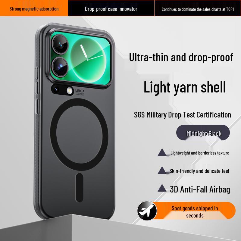 Xiaomi 17ProMax Magnetic Frosted Ultra-Thin Anti-Drop Protective Case