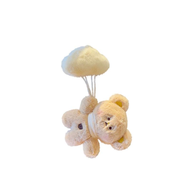 Playful And Fun Cloud Battle Plush Keychain With Lovable Animal Inside Characters