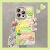 Frog Flower Doll Is Suitable for Apple 16promax Mobile Phone Case 13 Cute Anti-drop 15 Feather Yarn 14 All-inclusive Lens Film