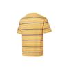 Puma Modern Basics Advanced Striped Sport Crew Neck Short Sleeve T-shirt Men Tops Yellow 847668-37