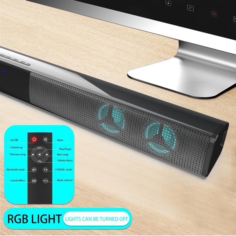 Bluetooth-Heimkino-3D-Stereo-Lautsprecher, Super-Bass-Soundbar, Multifunktions-Subwoofer, geteilt, faltbar, für TV/PC