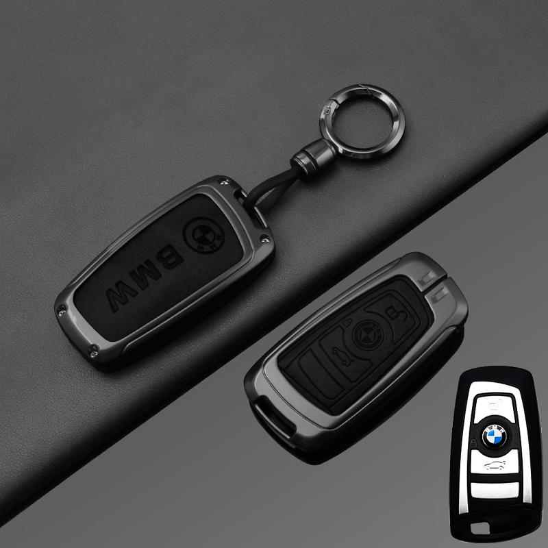 AXNX2 Fashion Zinc Alloy Car Key Case Cover Holder For BMW F30 F20 F10 F18 F22 F01 X3 X4 F06 F02 M3 M5 Protector Keychain Accessories