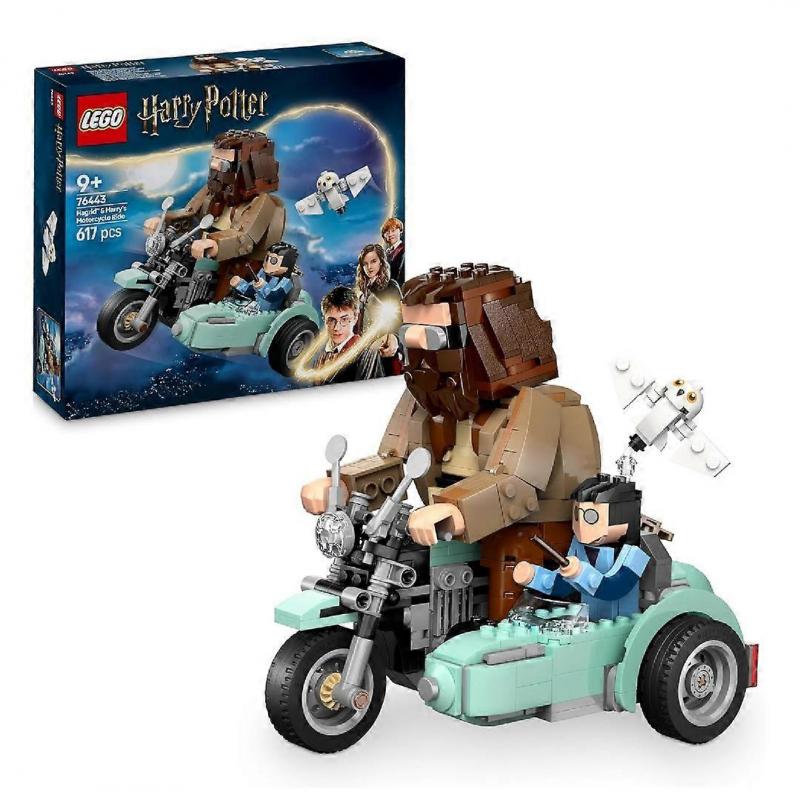 Гарри Поттер Хагрид и поездка Гарри на мотоцикле