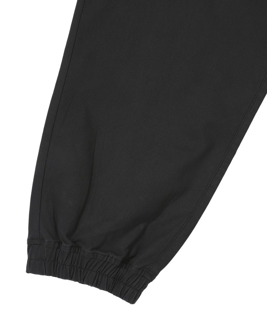 Syupeodeulai Label Cargo Jogger Pants Black Sdmlwap61Blk