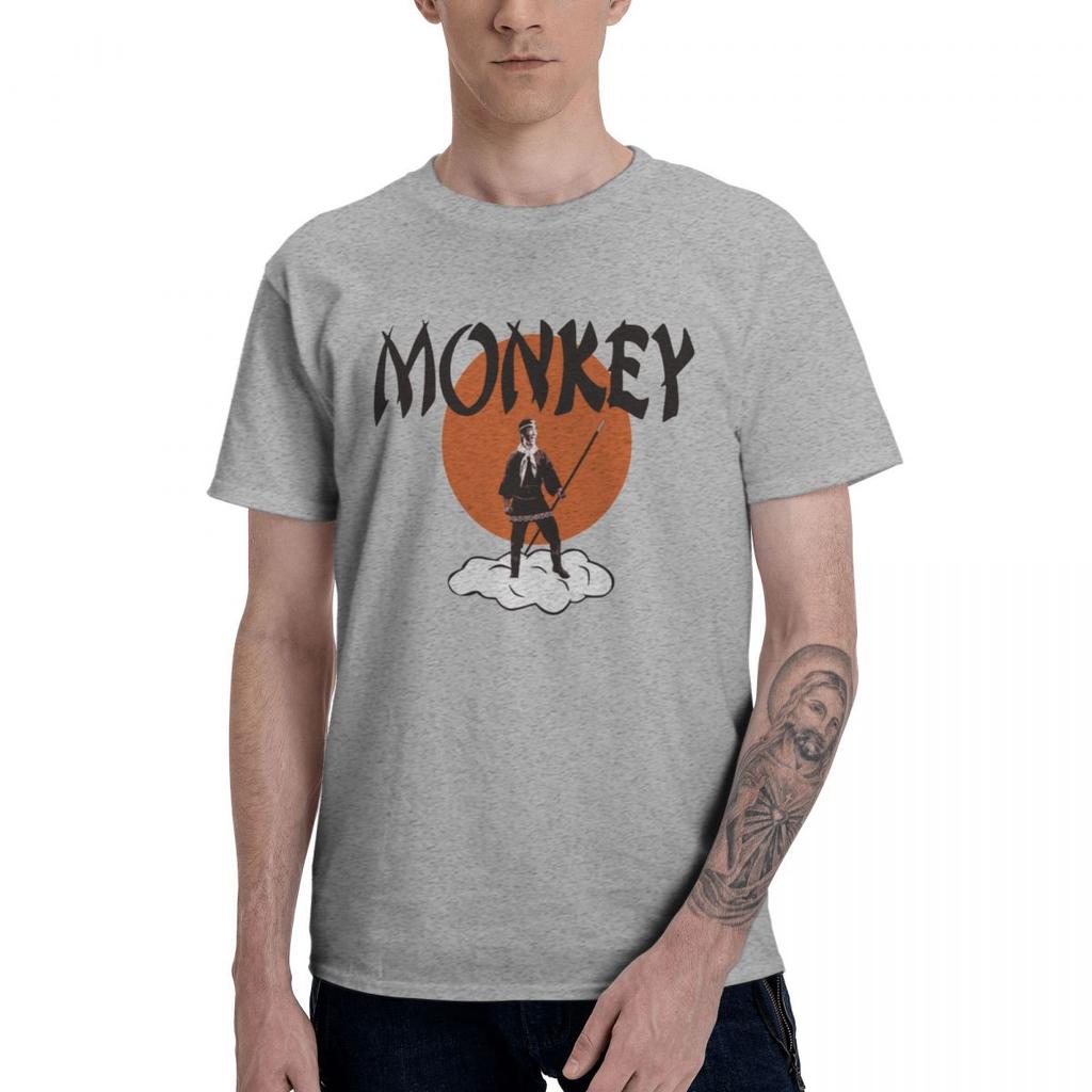 Fashion Monkey Magic T Shirt 100 Cotton Crewneck Unisex TShirts Short Sleeve PlCasual Tees Tops EU Size