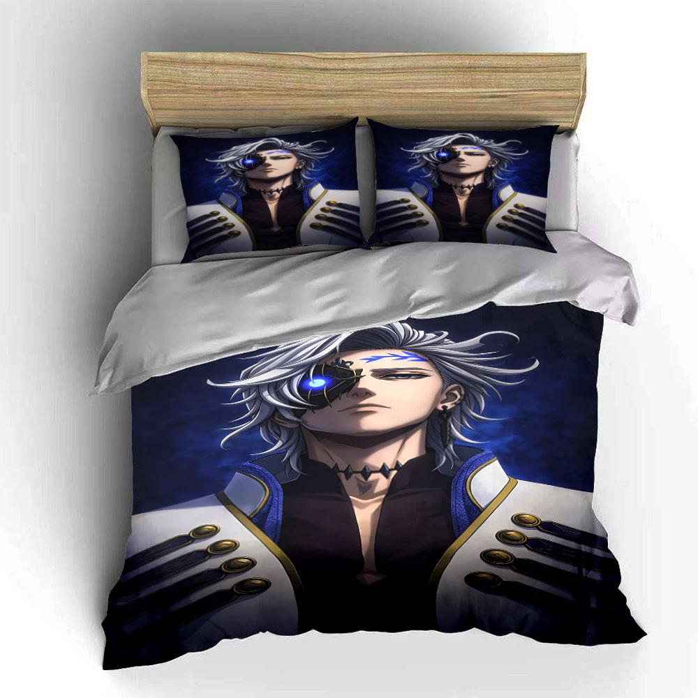 Anime Character with Eyepatch. Bedding Sets Duvet Cover Sets Duvet Covers Pillowcases(1 * Duvet Cover 2 * Pillowcases Without Duvet Insert)