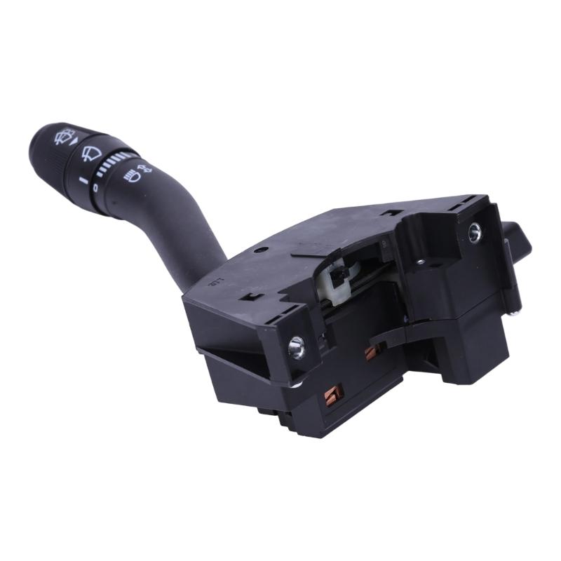 Steering Column Turn Signal Wiper Control Assembly, F65Z13K359AA F85B13K359CA Light Stalk Replacement Unit with Rear Terminal Layout and ABS Housing