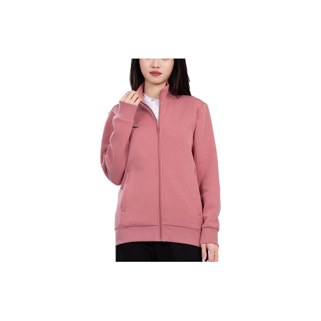 Li Ning Sports Life Collection Jackets Unisex Pink Stand Collar Moderate AWDSF15-6 XL